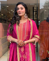 *NEW ARIVELLS RASBARI SUIT SET* 
*BRENDED COLLECTION*